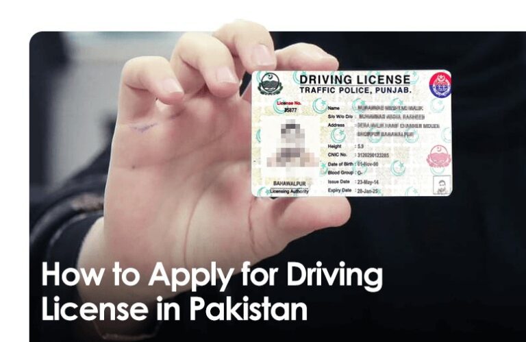 Applying For A Learner Driving License In Punjab Online