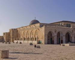 Image of Al Aqsa Mosque for Pakistan's stance on Israeli-Palestinian conflict