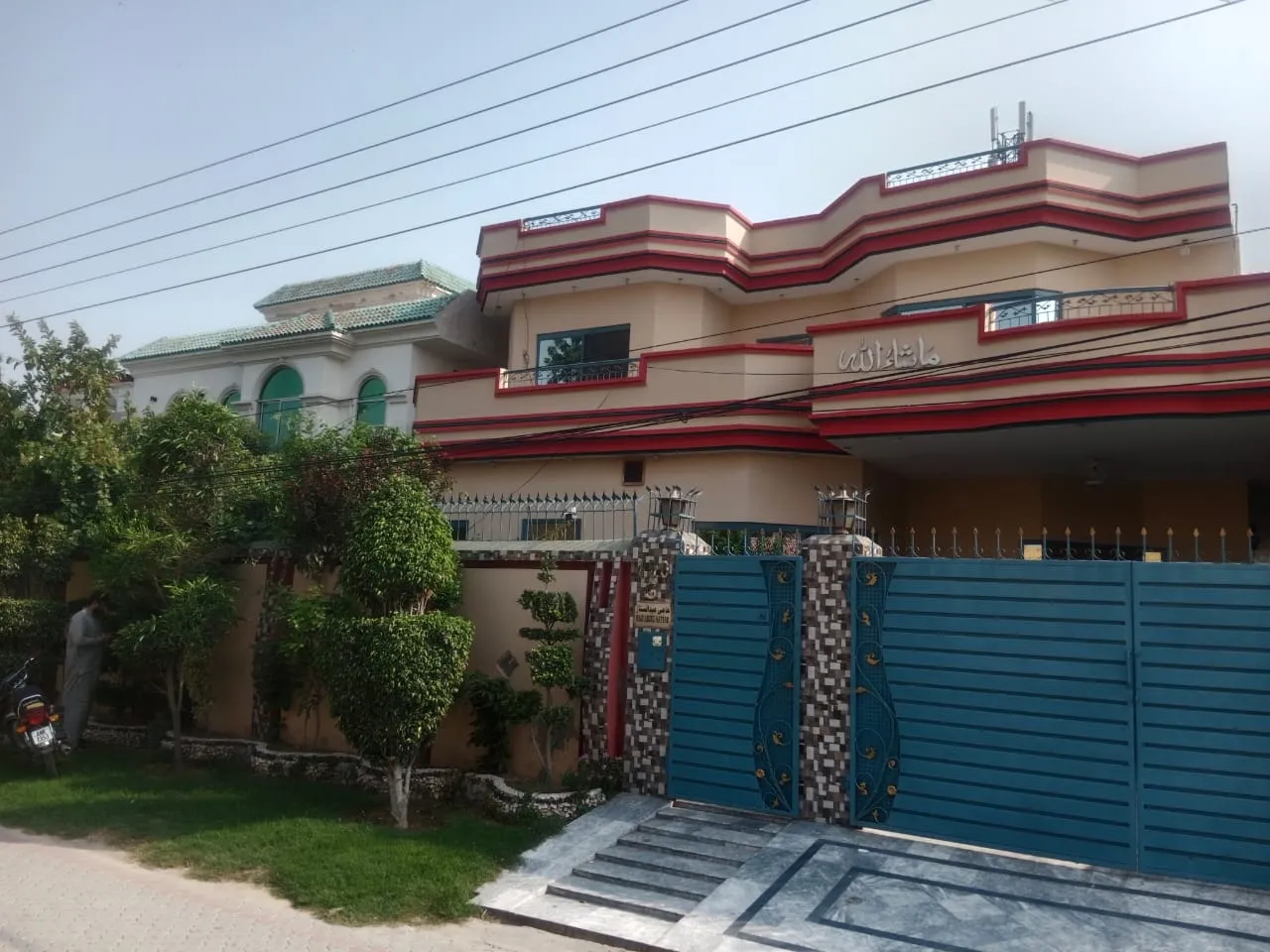 1 Kanal Residential House for Sale in Marghzar Colony Lahore – Front View"