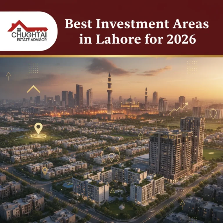 Best Investment Areas in Lahore